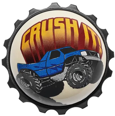 Produktbild von Electra Fahrraddrehklingel "Crush it!", Revolver Twister Bell, Monster Truck