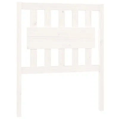 Immagine prodotto di vidaXL Testiera bianca 80,5x4x100 cm in legno di pino massiccio