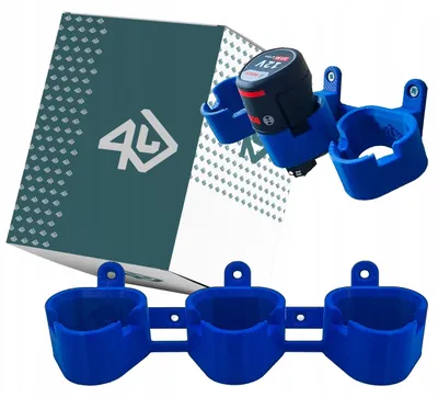 Produktbild von P4U Halter für 3 Bosch GBA 12V Akkus zur Aufbewahrung