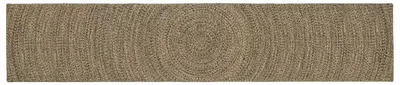 Immagine prodotto di Tappeto per area vidaXL, naturale e nero, in juta, 60 x 400 cm