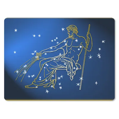 Produktbild von MuchoWow® Mauspad Mousepad Sternbild - Wassermann - Sterne 23x19 cm - Mousepads - Maus Mat - Pad - Mausunterlage - Schreibtischunterlage - Mauspad