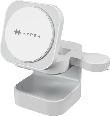 Produktbild von TARGUS Targus HJ3320WHGL Ladegerät für mobile Geräte Kopfhörer, Smartphone, Smartwatch Weiß USB Kabelloses Laden Schnelles Aufladen Innenbereich