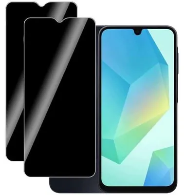 Zdjęcie produktu dla Szkło hartowane do samsung galaxy A26 A16 antyszpiegowskie 9H 2 szt.
