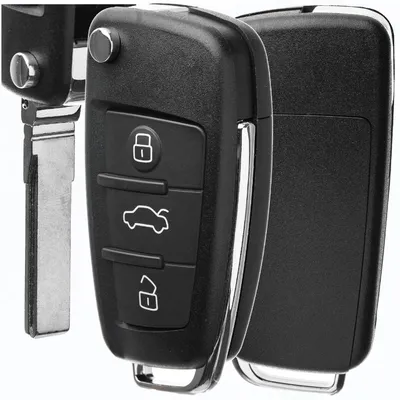 Productafbeelding van Sleutelhoes Voor Auto, Afstandsbediening, Compatibel Met Audi A3, A4, A6, A8, Q3, Q5, Q7, Tt
