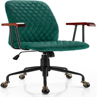 Obrázek produktu pro Kancelářská židle - Otočná židle - Židle do kanceláře - Herní židle - Ergonomická židle - Židle s plyšovou potahovou látkou