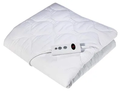 Immagine prodotto di Coperta elettrica Materasso riscaldato - 150 x 70 cm - 120 W - 10 livelli di temperatura - Bianco