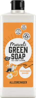 Produktbild von Marcel's Green Soap - Allzweckreiniger - Orange & Jasmin - Natürlich & Wirksam - 750 ml - 1 Stück