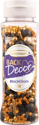 Obrázok produktu pre Günthart posypová dekorácia, Black Glam 110g