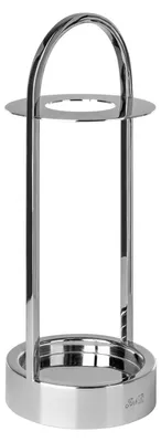 Produktbild von LAKIS Windlicht ohne Glas - H.38cm x D.15cm - silberfarben - Edelstahl