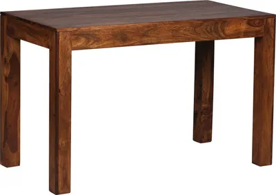 Produktbild von Wohnling Design Esstisch Massiv 120 x 60 x 76 cm Sheesham Massivholz; WL1.318