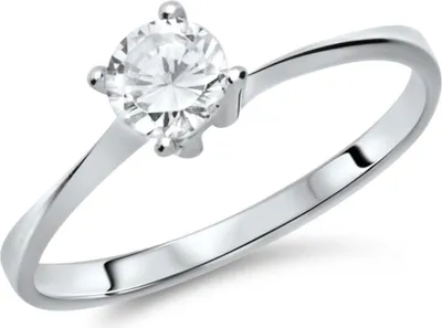 Produktbild von Hochwertiger JEWLIX Verlobungsring aus 925 Silber mit Zirkonia VR0013