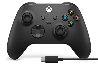 Productafbeelding van Xbox Wireless Controller + USB-C Cable - Black