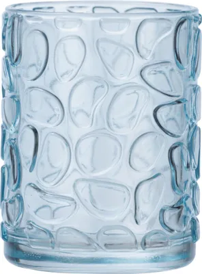 Produktbild von Zahnputzbecher Vetro Blau rund Echtglas
