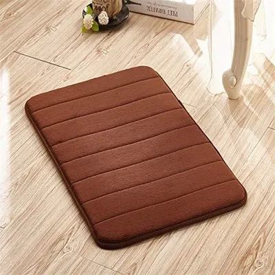 Obrázok produktu pre Absorpčná kúpeľňová rohož z bavlny, 50x80 cm, jednofarebná