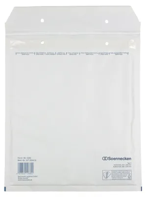 Produktbild von Luftpolstertasche 2282 E/2 210x265mm haftklebend weiß 5 Stück Packung mit 20 Stück
