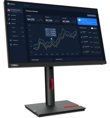 Obrázek produktu pro Lenovo ThinkVision T22i-30, 54,6 cm (21.5"), 1920 x 1080 px, Full HD, LED, 6 ms, Černá