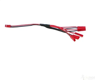 Produktbild von Mehrfachladekabel | für bis zu 5 Akkus | JST Stecker | V959