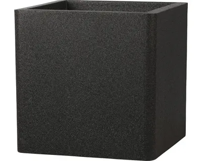 Produktbild von Pflanztopf iQ the green protector Würfel 25x25x25 cm schwarz