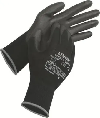 Immagine prodotto di guanto di sicurezza uvex unipur 6639 nero taglia 6