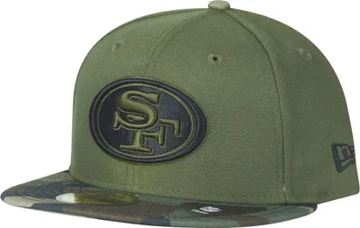 Produktbild von New Era 59Fifty Cap - San Francisco 49ers wood camo - 7 1/4