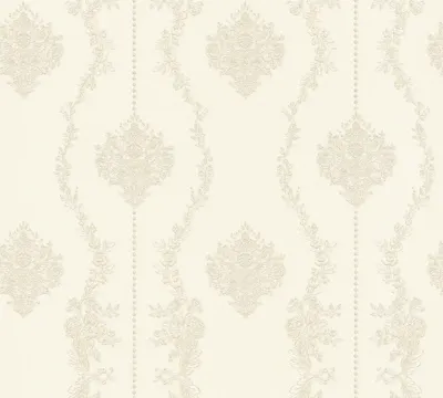 Produktbild von A.S. Création Vliestapete Château 5 Tapete grau metallic weiß 10,05 m x 0,53 m 344933 34493-3