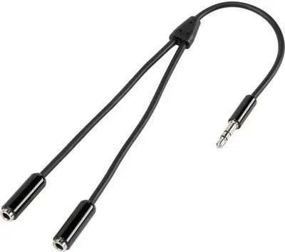 Produktbild von SpeaKa Professional SP-7870032 Klinke Audio Anschlusskabel [1x Klinkenstecker 3.5 mm - 2x Klinkenbuchse 3.5 mm] 20.00 c