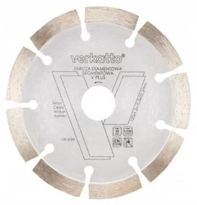 Produktbild von Verkatto VR-6098 Diamanttrennscheibe segmentiert für Beton Stein