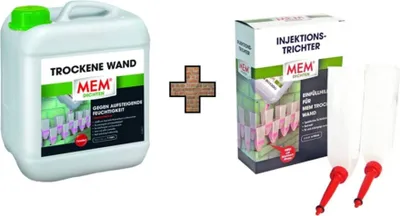 Produktbild von MEM Trockene Wand 10 Ltr und 12 Trichter