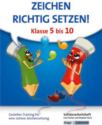 Obrázek produktu pro Richtige Zeichensetzung in 5 bis 10 - Schülerarbeitsheft