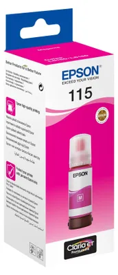 Produktbild von Epson 115 EcoTank, Original, Magenta, Epson, EcoTank L8180, EcoTank L8160, 70 ml, 1 Stück(e)