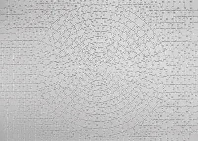 Immagine prodotto di Krypt Silver 654-piece puzzle. Adults & children from 14 years old. Monochrome challenge. 12000071. Ravensburger