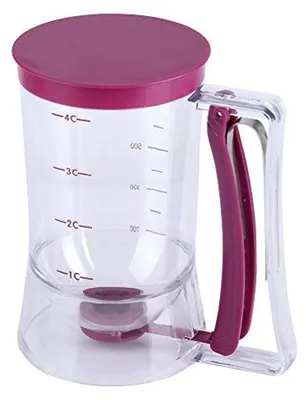Produktbild von Teigspender 900ml mit Messskala aus ABS Kunststoff für Cupcakes, Muffins, Pfannkuchen