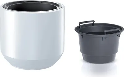 Produktbild von Blumentopf mit Einsatz HEOSO weiß 29,8 cm