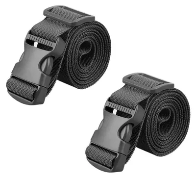 Image de Sangles de 1 mètre, lot de 2, avec boucles en métal
