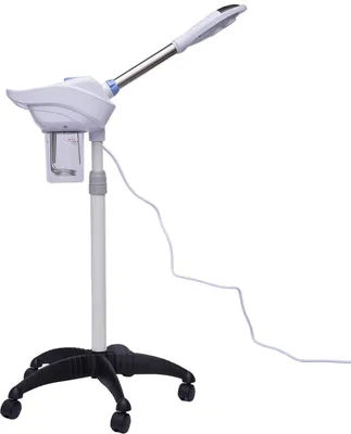 Immagine prodotto di Vapore per il viso - Dispositivo termale all'ozono - Elettrico - Vapore caldo - Con rulli - Pulizia idratante - Avorio