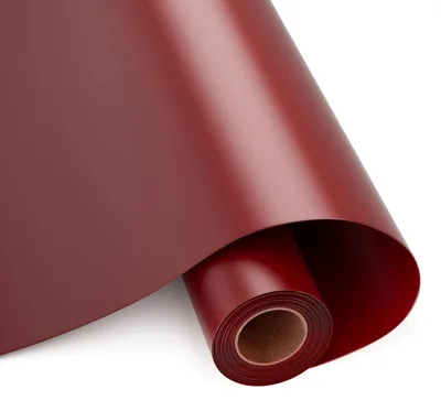 Produktbild von Permanente Vinylfolie für Plotter 30,5 cm x 400 cm Rot Matt