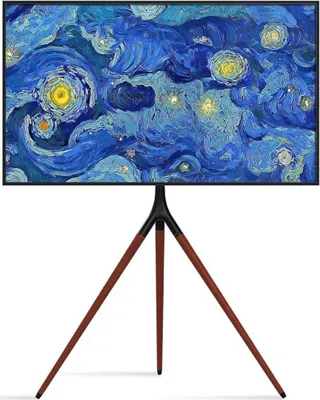 Image de Techly ICA-TR18SAM Support TV 165,1 cm (65") Noyer