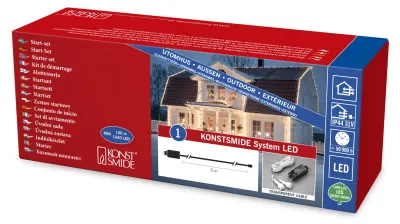 Zdjęcie produktu dla Konstsmide 4800-003, Garland, Plastik, Czarny