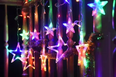 Image de Guirlande lumineuse Cloches multicolores
