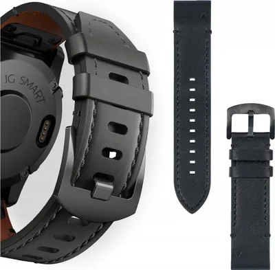 Zdjęcie produktu dla Pasek Skórzany Do Garmin Fenix 3 5X 6X Pro 7X Pro 8 51Mm Sapphire Quickfit