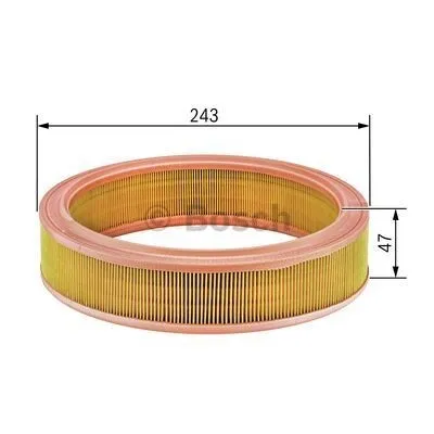Produktbild von Bosch Luftfilter  1 457 429 050