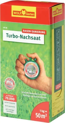 Produktbild von WOLF-Garten Turbo-Nachsaat LR 25 500 g 8 Stk