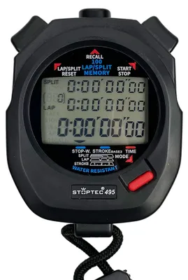 Produktbild von Stoptec Stoppuhr 495 (100 Memory & Stroke)