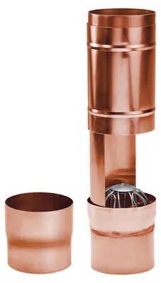 Produktbild von Laubsammler Fallrohrfilter Kupfer mit Sieb DN 80 - 120