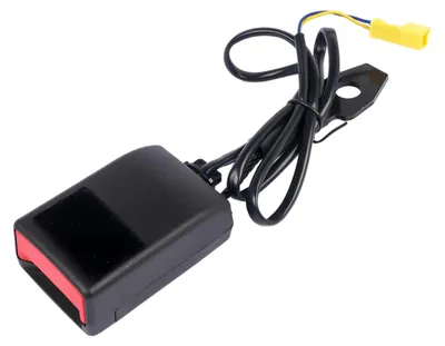 Image de Ceinture de sécurité avant - Attache de ceinture - Côté gauche et côté droit - Compatible avec les modèles CLC, CLK, CL203, C209, W203, W209 - Référence d'origine : 2038601569, 2038602669