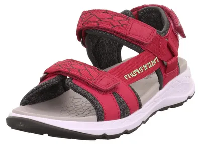 Produktbild von Superfit Mädchen Criss Cross Sandale, Rot Grün 5010, 41 EU Weit