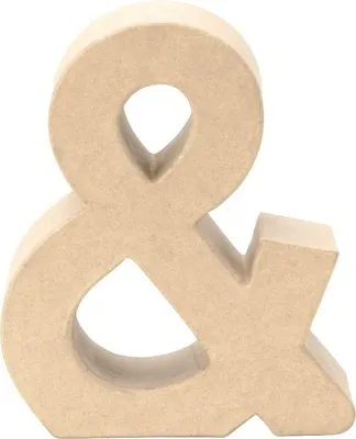 Produktbild von Glorex Papp-Zeichen & 17,5 x 5,5 cm