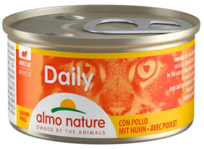 Image de Almo Nature Cat Daily Huhn Grain Free 85gx24