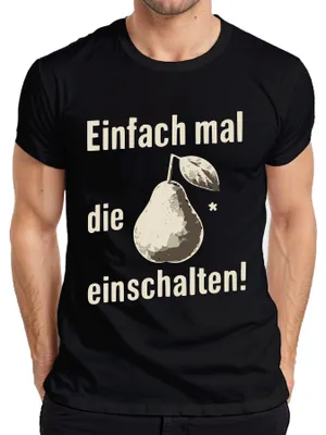 Immagine prodotto di Basta accendere la testa: divertente detto regalo umorismo T-shirt da uomo, nero, XL