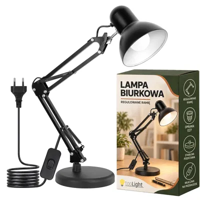 Immagine prodotto di Lampada Da Scrivania Toolight Jnh042-1Td Black